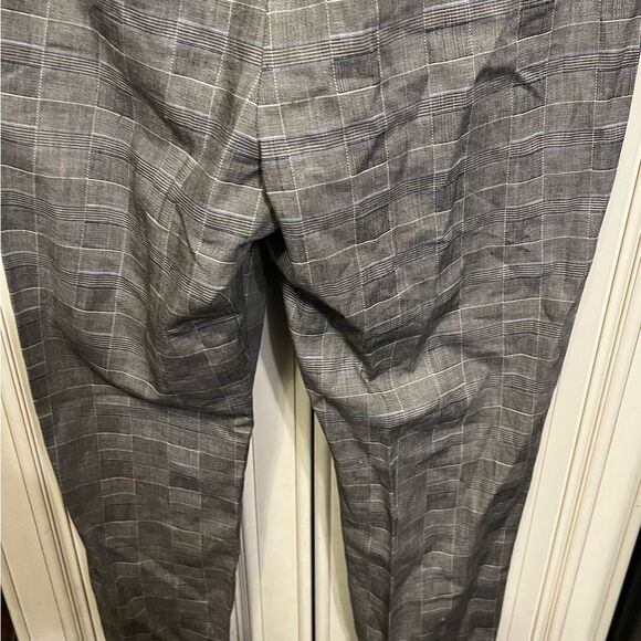 Only & Sons smart slim plaid pants in gray Sz S - Picture 9 of 12
